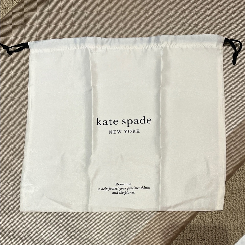 Kate Spade White Dust Bag